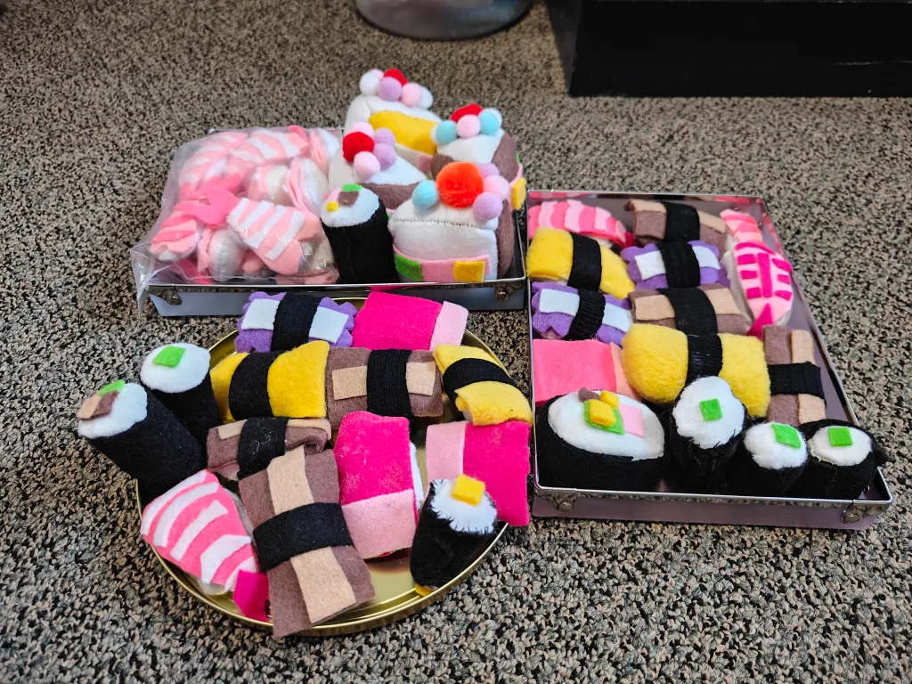 Felt Sushi & Dessert Food Plush thumbnail
