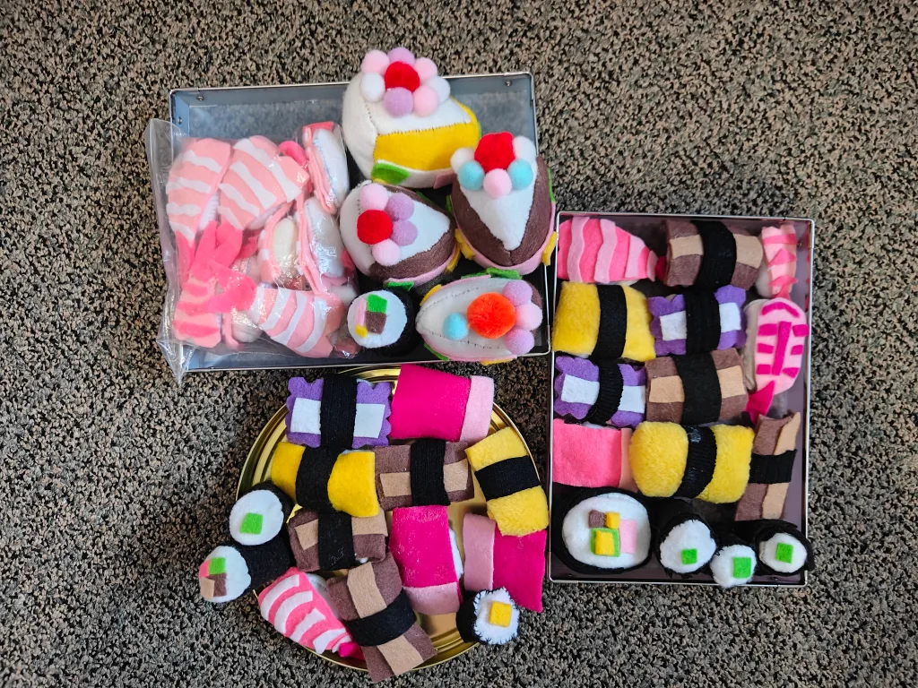 Felt Sushi & Dessert Food Plush image indicator(3)