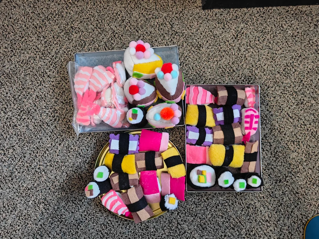Felt Sushi & Dessert Food Plush image indicator(4)