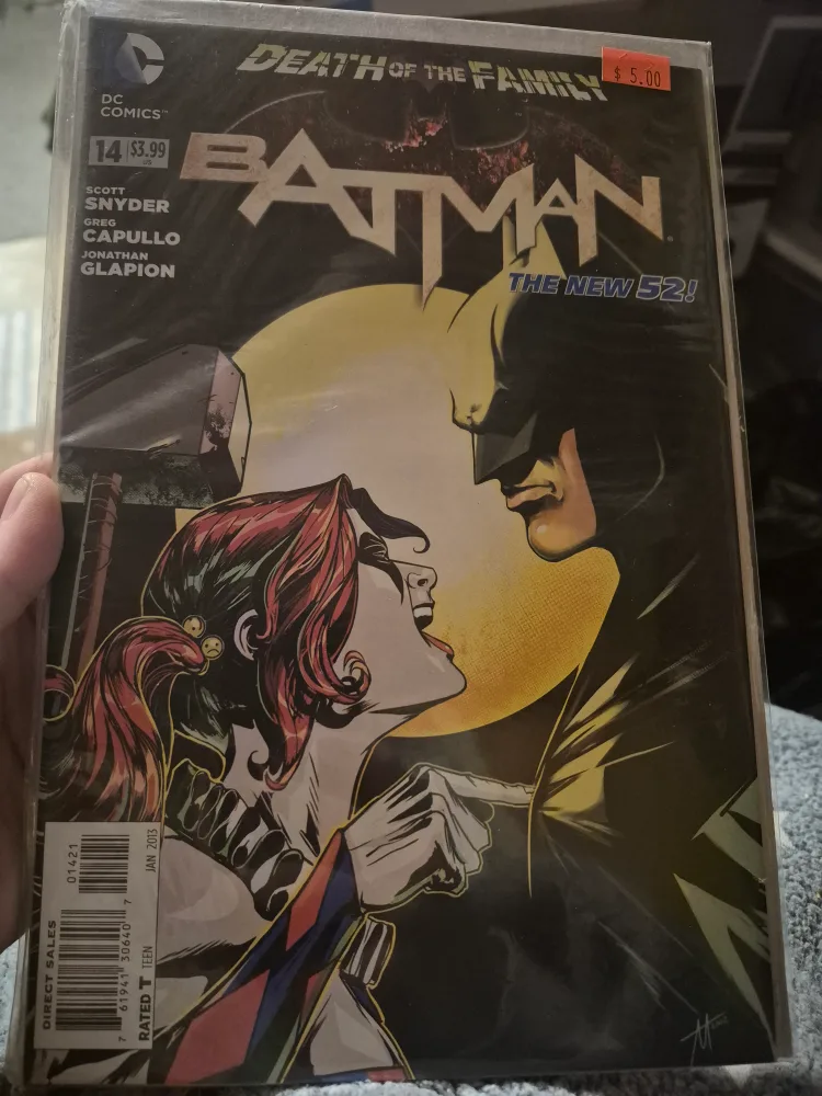 Batman: Death of the Family Comic Book thumbnail