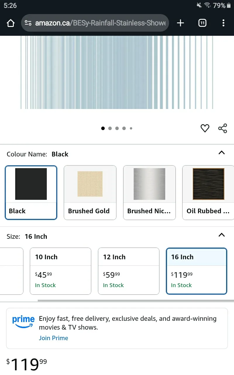 🆕 16" Rain Shower Head 🚿 Retails $120+Tx 🆕 image indicator(4)