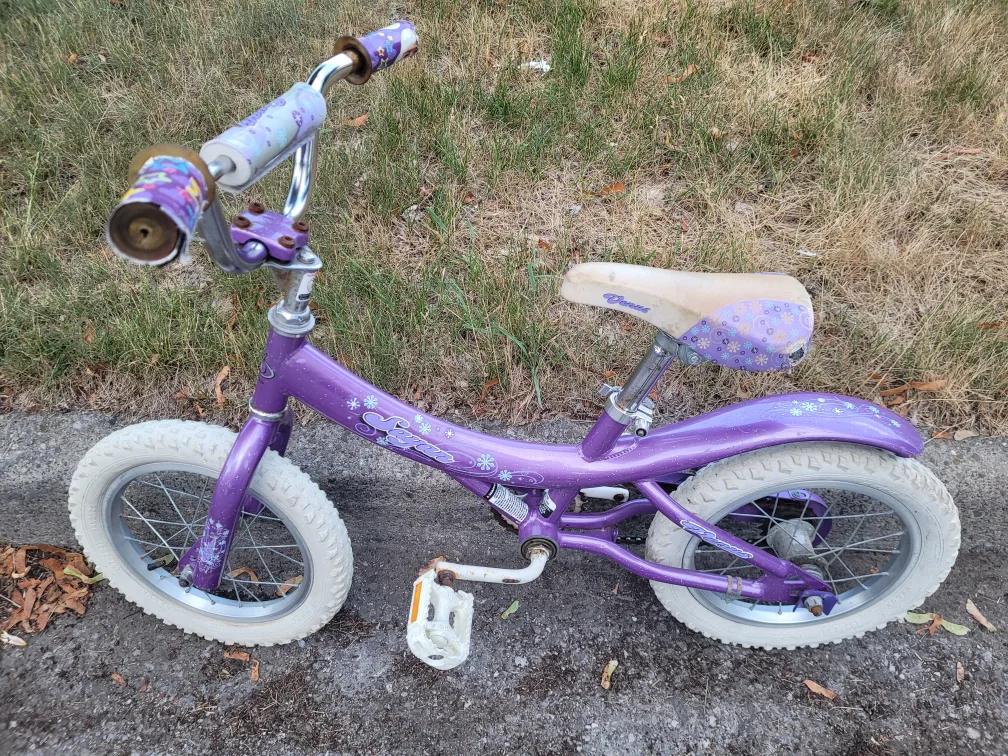 14" Wheels Sayan Purple Kids Bike image indicator(2)