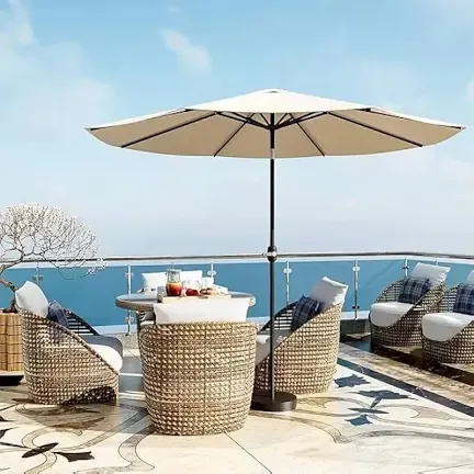 Outdoor Patio Umbrella - Beige thumbnail