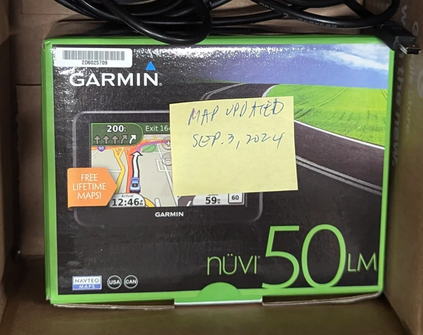 Garmin nüvi 50LM GPS Navigator - Lifetime Map Update thumbnail