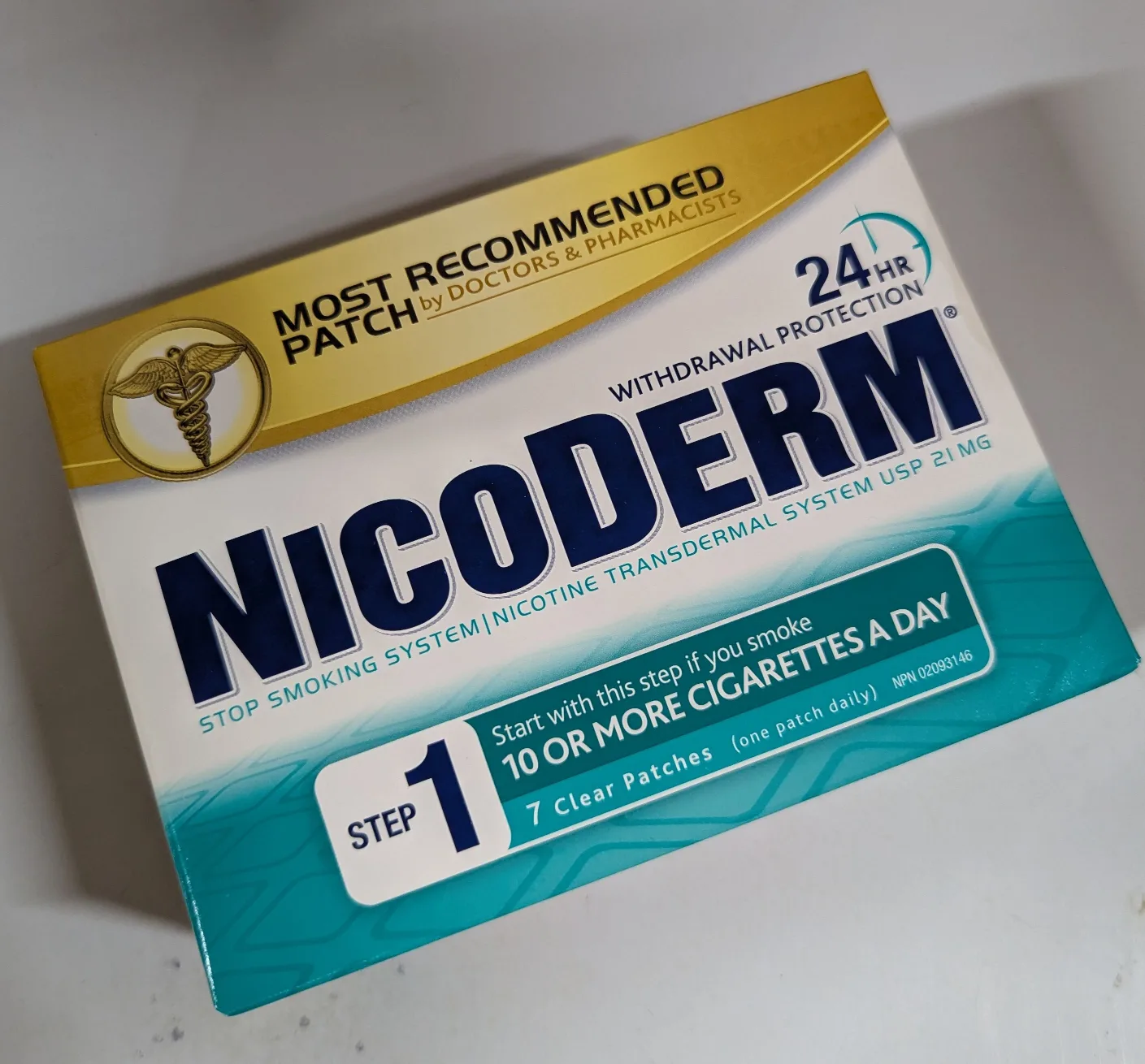 NEW Nicoderm step 1- 7 patches $42 AT SHOPPERS  Expires 09 2025 thumbnail