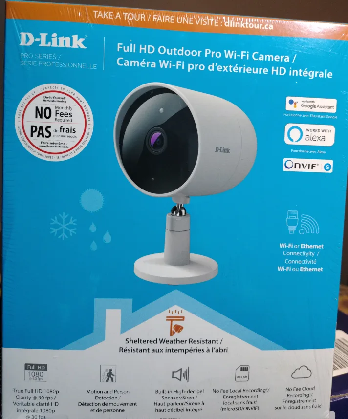 D-Link Full HD Outdoor Pro Wi-Fi Camera thumbnail