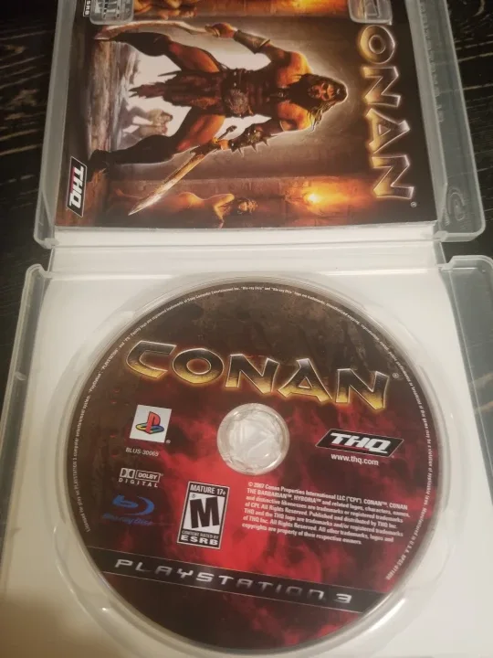 PlayStation 3 CONAN *Minty* CIB Ps3 image indicator(2)
