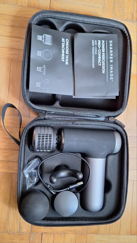 Sharper Image Power Percussion Pro Compact Massager thumbnail