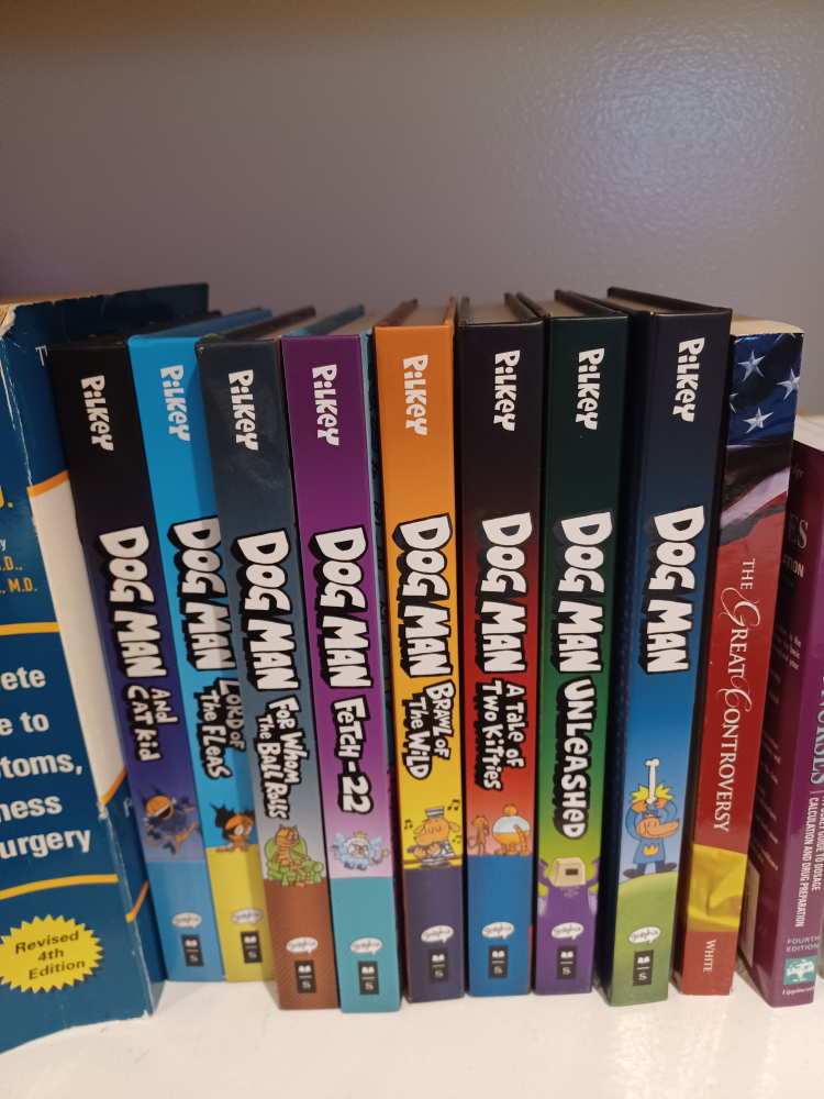 Dog Man Book Series by Dav Pilkey