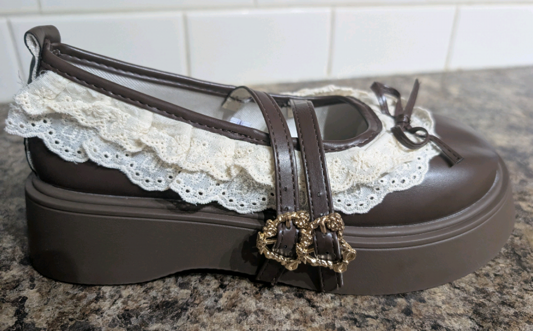 Brown Lolita Shoes - Size 39 - photo 2