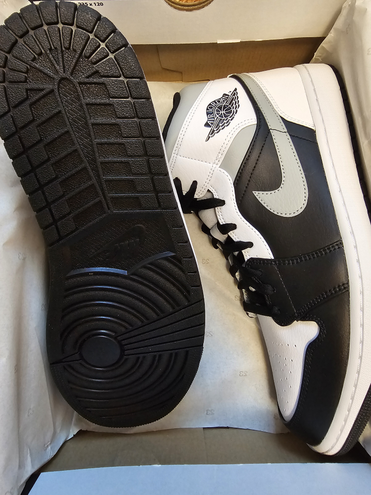 Nike Air Jordan 1 Mid Shadow Grey - New in Box! - photo 3