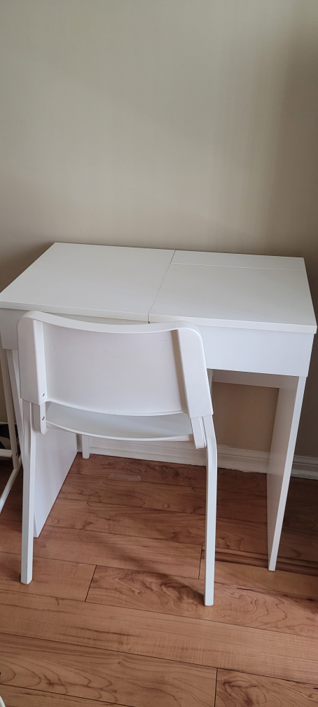 [LIKE NEW] IKEA Brimnes Dressing Table & Chair - photo 2