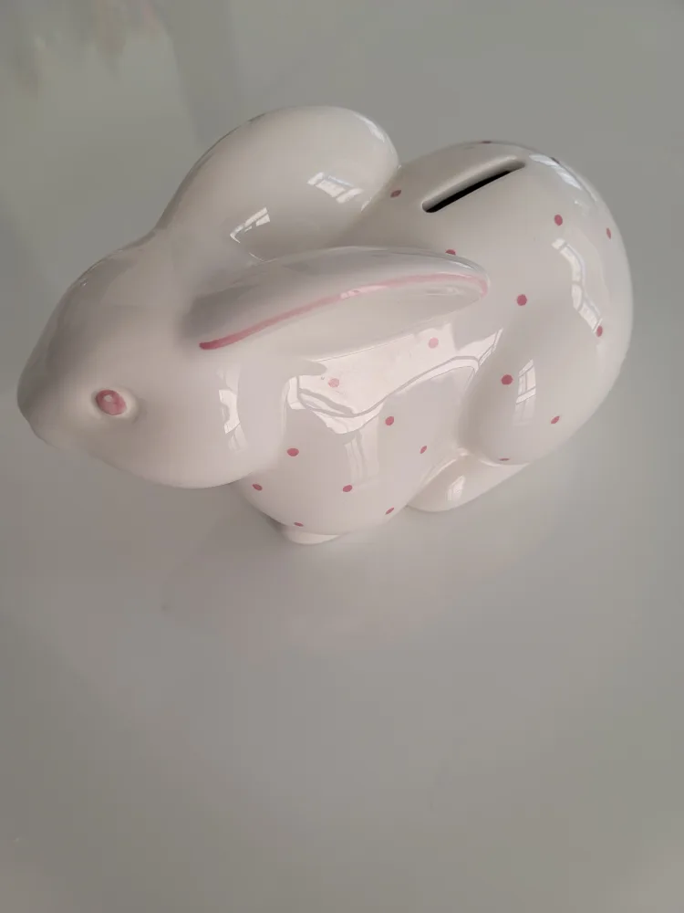 Tiffany & Co. Bunny Bank - Ceramic, Handpainted image indicator(2)