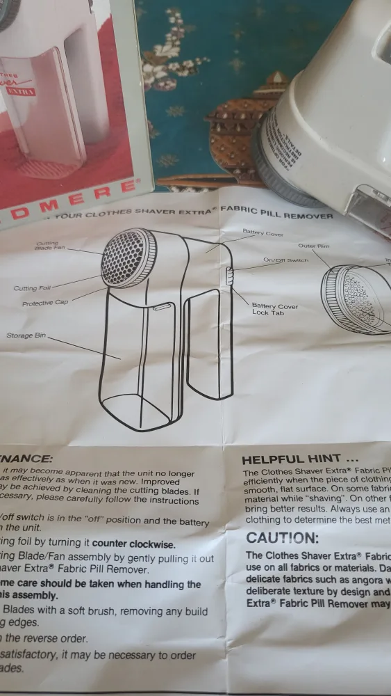 🇨🇦 Windmere Clothes Shaver Extra Fabric Pill Remover image indicator(3)