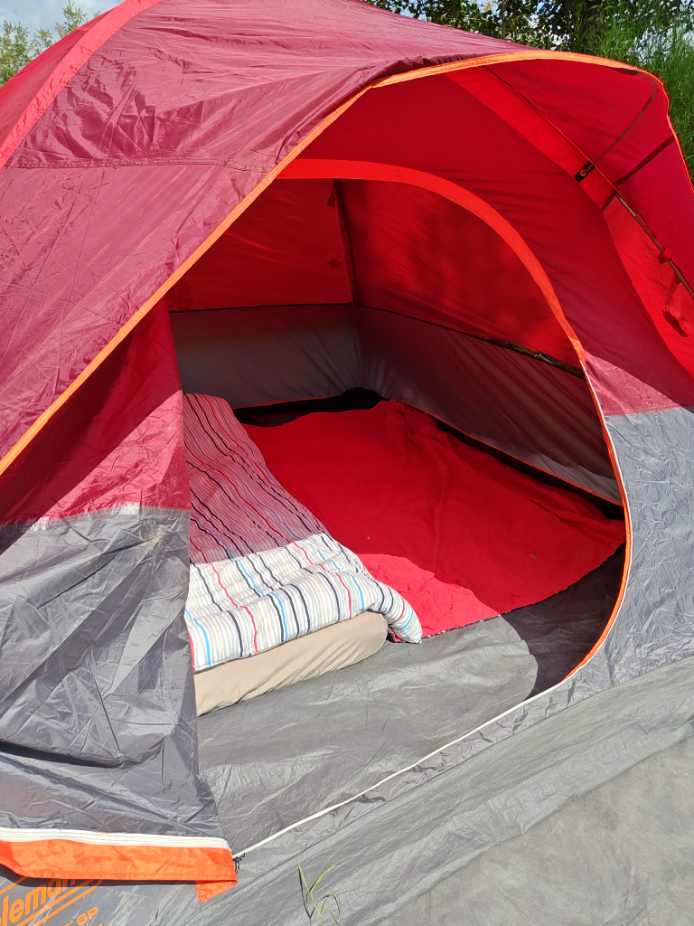 Coleman 2-Pole Dome Tent - Red/Grey - photo 3