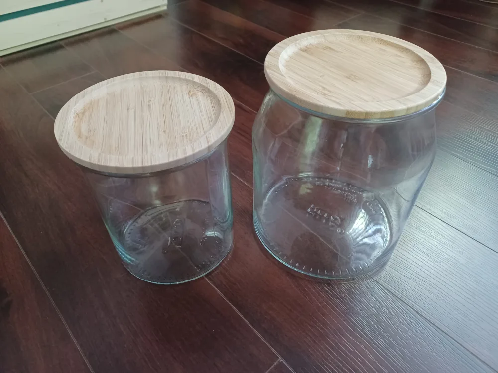 IKEA Jars with Bamboo Lids thumbnail