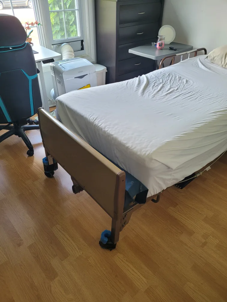 Invacare Electric Adjustable Hospital Bed thumbnail