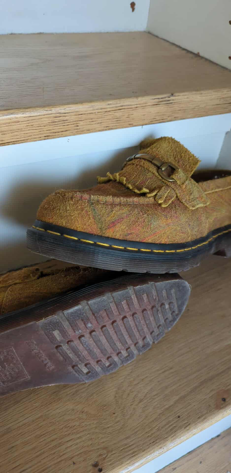 Dr. Martens Adrian Snaffle Marbled Suede Tassel Loafers - photo 3