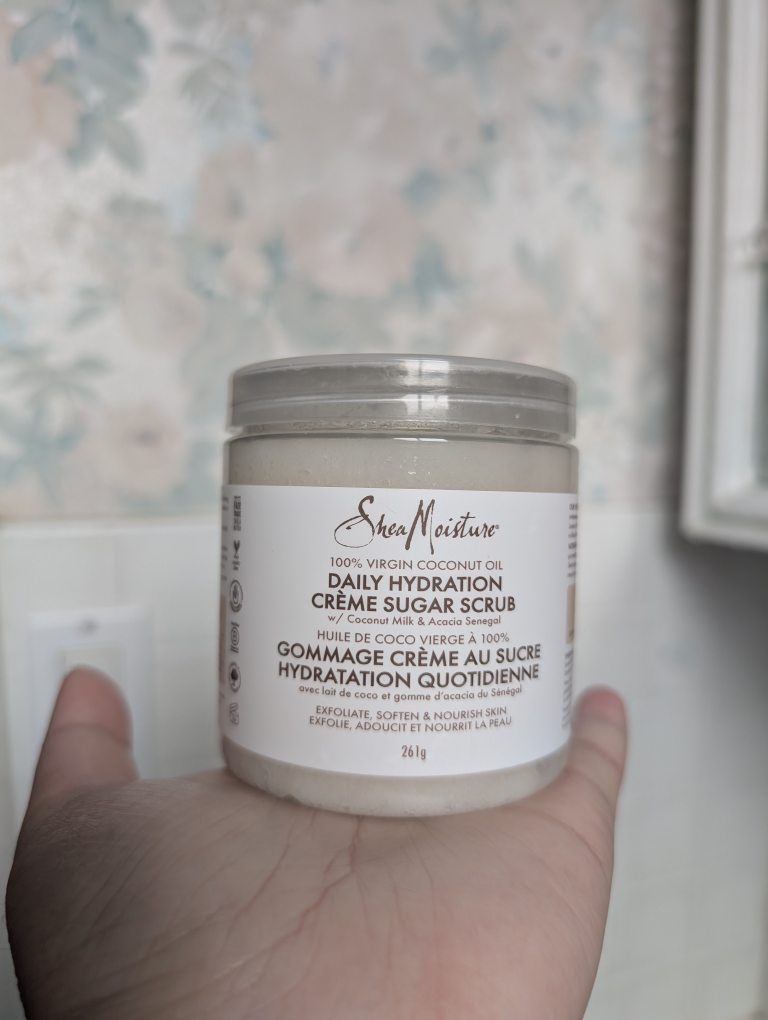 Shea Moisture Daily Hydration Crème Sugar Scrub
