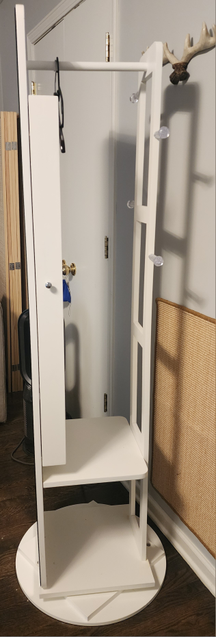 Rotating Jewelry Armoire with Full Length Mirror - photo 2