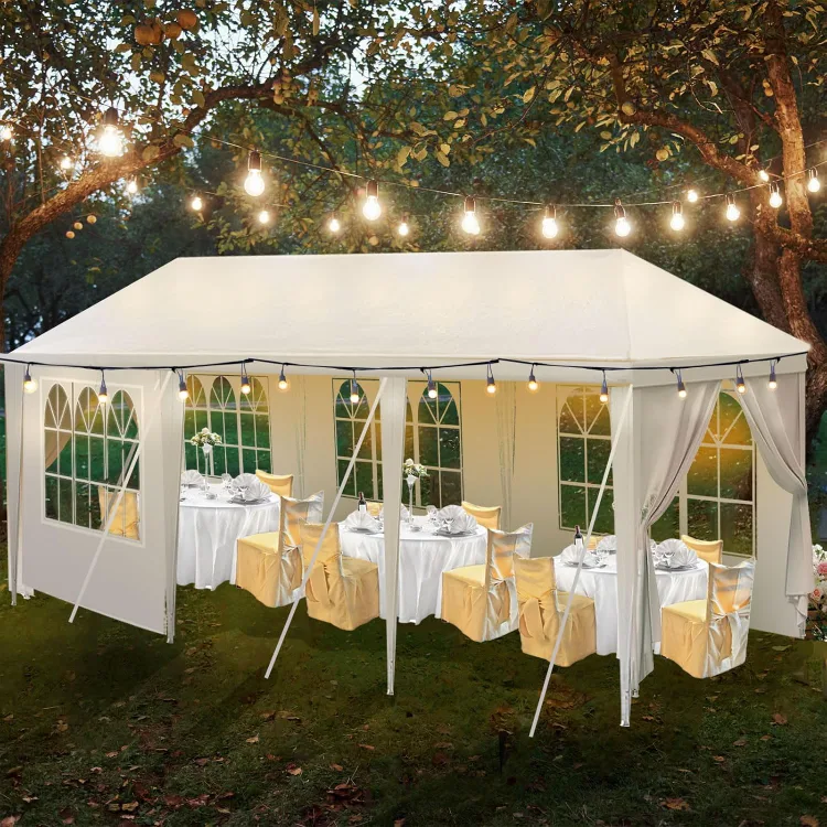Tacsal 10'x30' Party Tent Patio Gazebo Canopy thumbnail