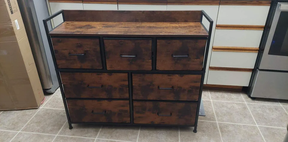 Rustic Brown Dresser thumbnail