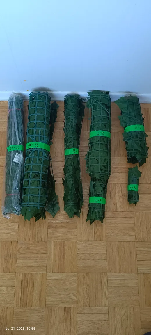 Artificial Green Leaf panels Privacy Screen thumbnail