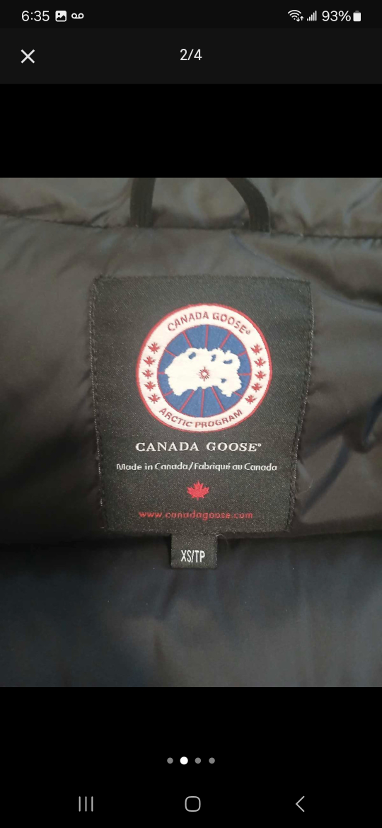 Canada Goose Vest - Size XS - photo 4
