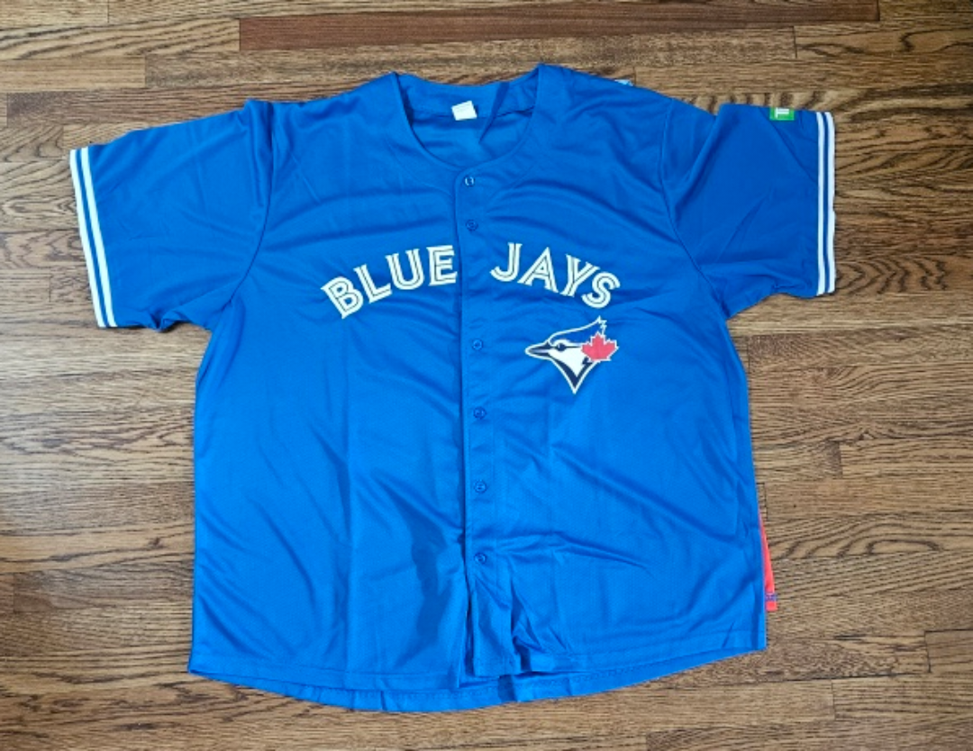 Blue Jays Adult XL Rainbow FlagJersey