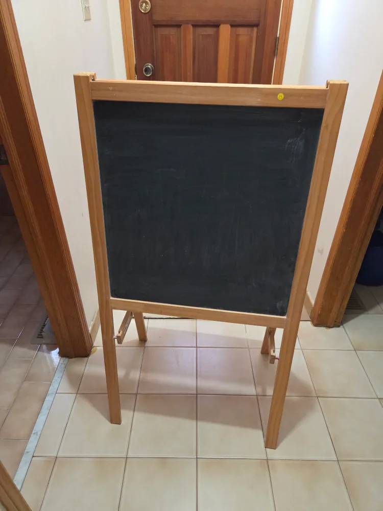 Kids Ikea  Easel - drawing, writing, blackboard image indicator(2)
