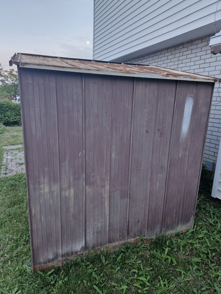 Outdoor Metal Storage Shed