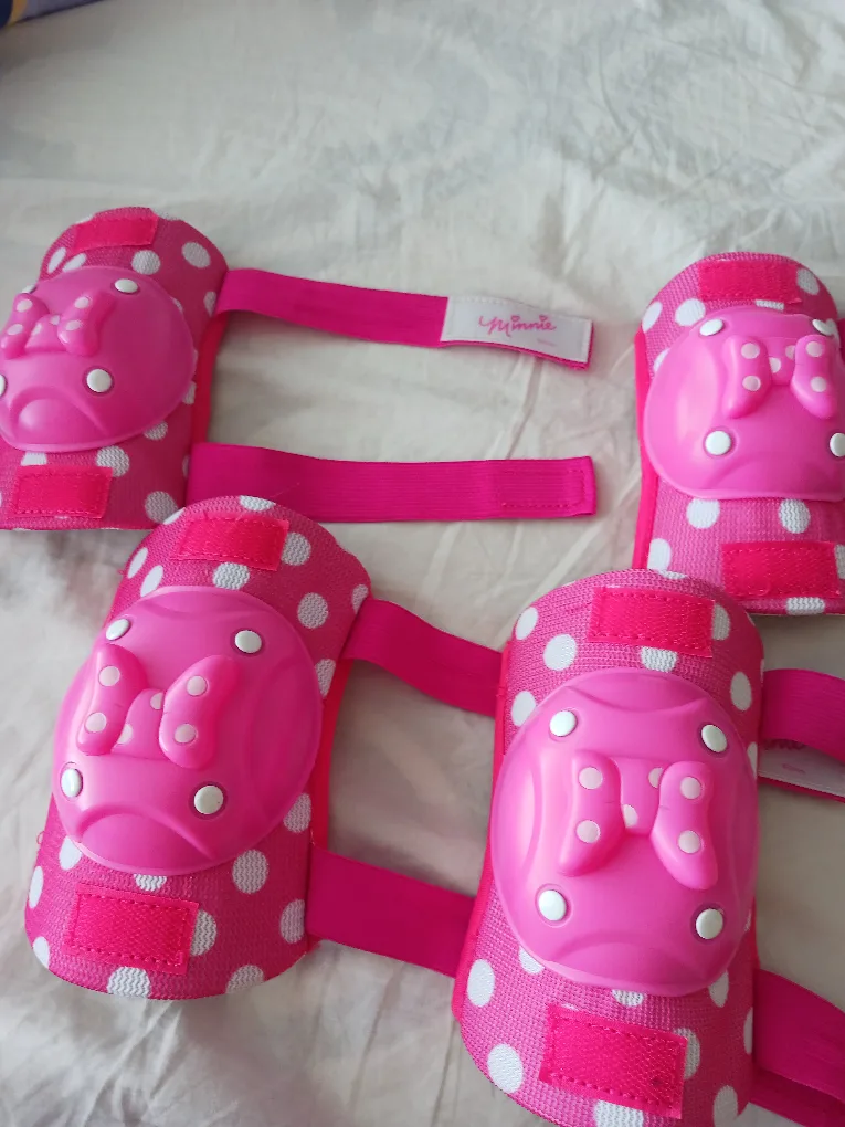Minnie Mouse Knee & Elbow Pads - Pink thumbnail