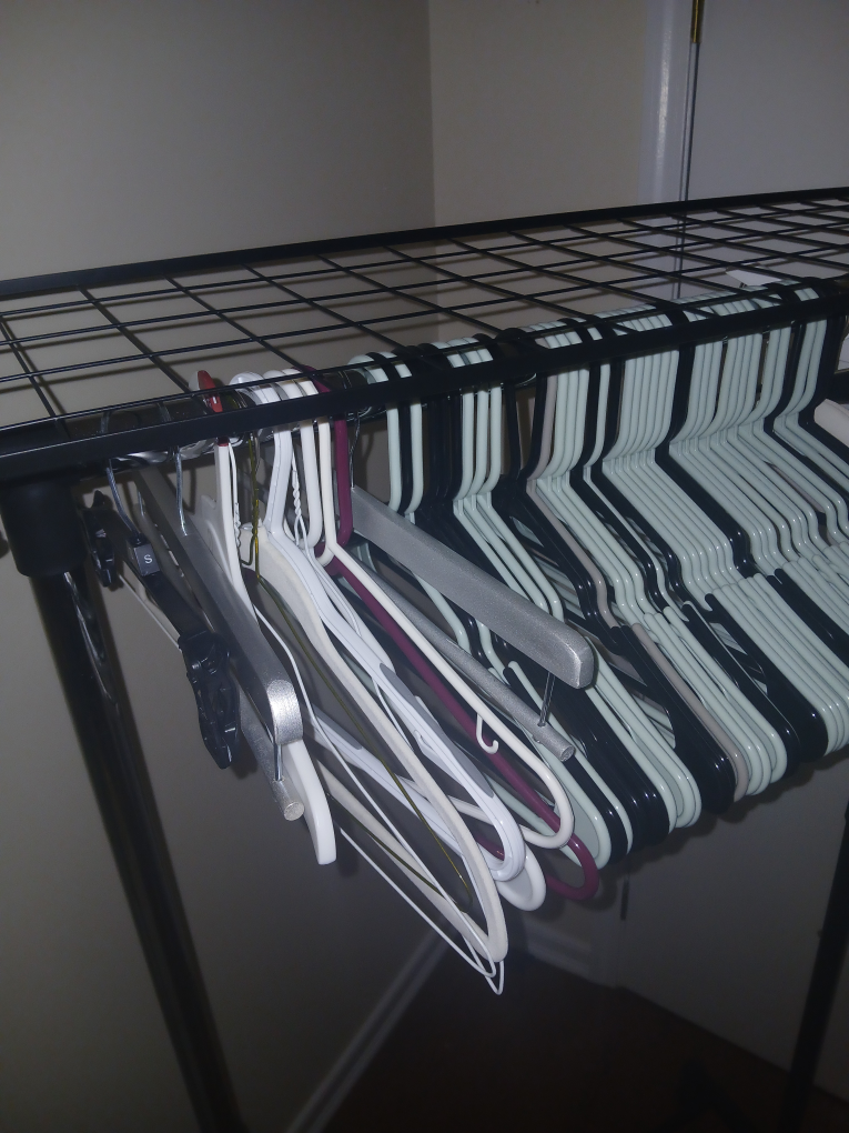 Adjustable Garment Rack - Black - photo 2