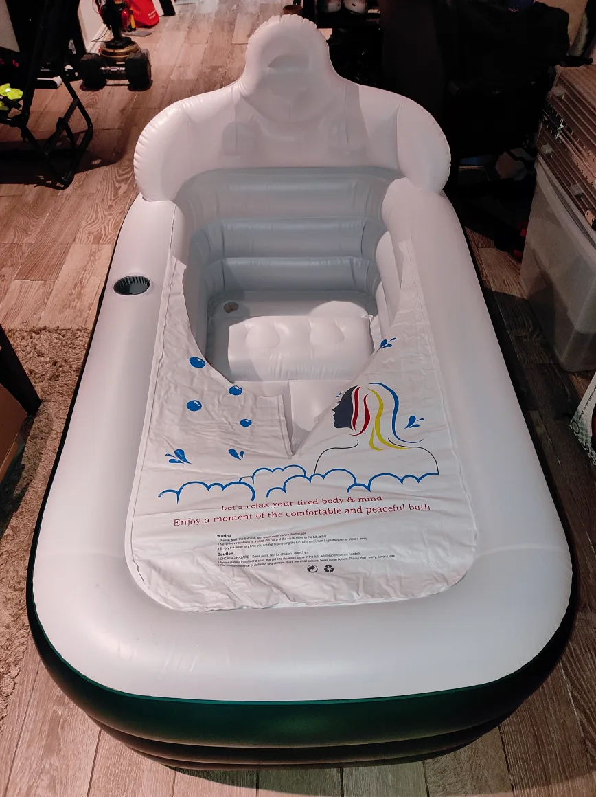 Inflatable Bathtub - Portable & Comfortable thumbnail