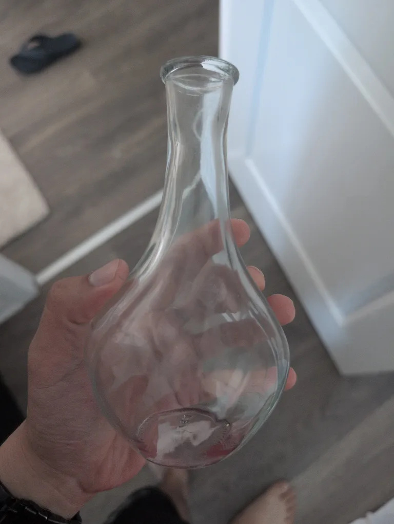 Clear Glass Bud Vase thumbnail