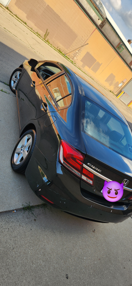 Black Honda Civic Sedan - photo 3