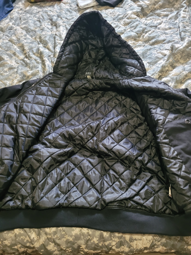 Dickies Black Quilted Hooded Jacket - photo 2