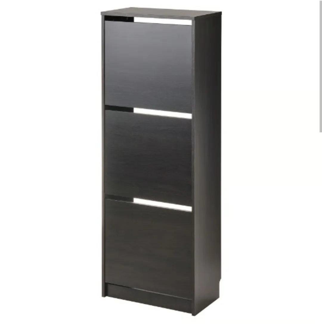 IKEA Bissa Shoe Cabinet - Brown thumbnail