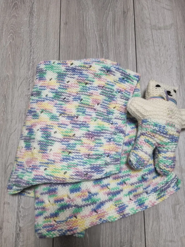 Hand made blanket and toy - New thumbnail