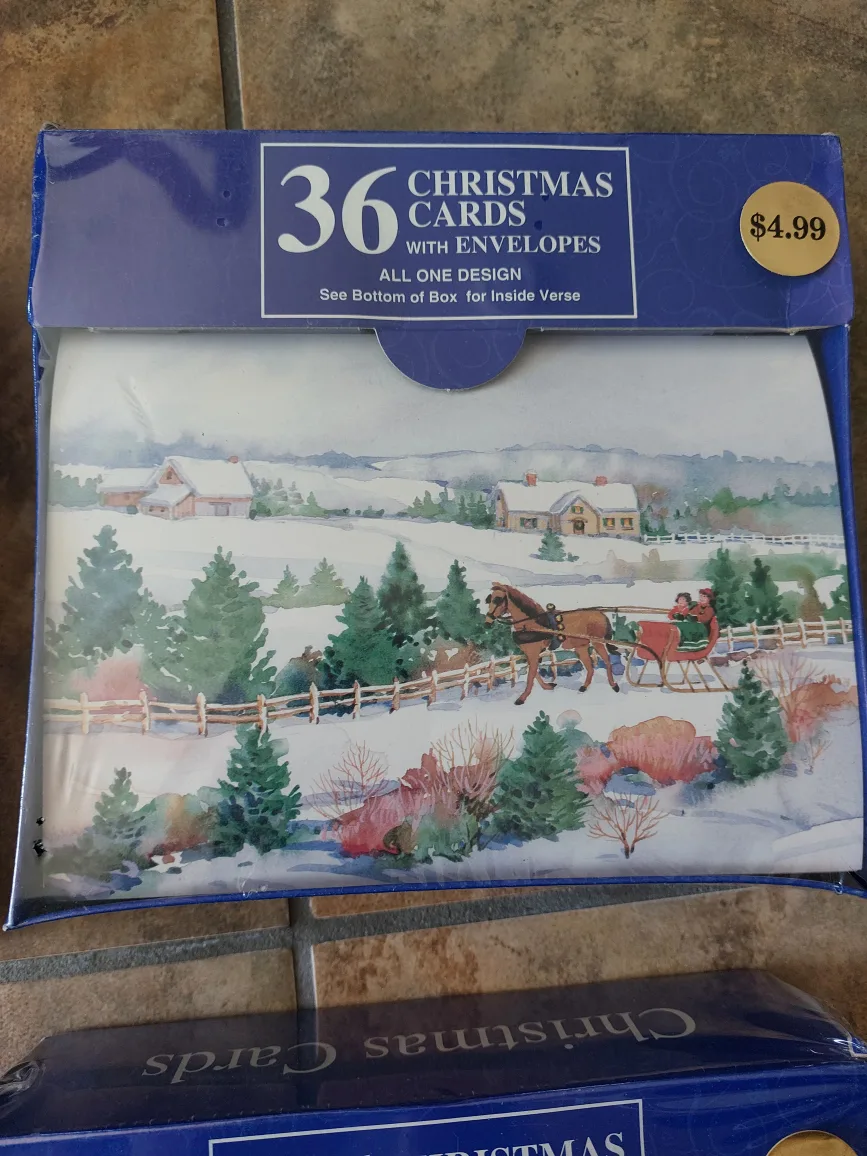 Brand New Christmas cards 4 packs image indicator(5)