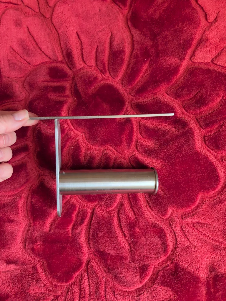 🇨🇦 Metal Toilet Paper Holder - Silver image indicator(2)