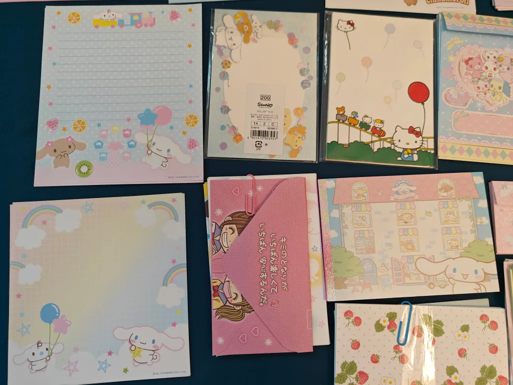 Sanrio Letter Set - Hello Kitty, Cinnamoroll & Sugar Bunny image indicator(7)