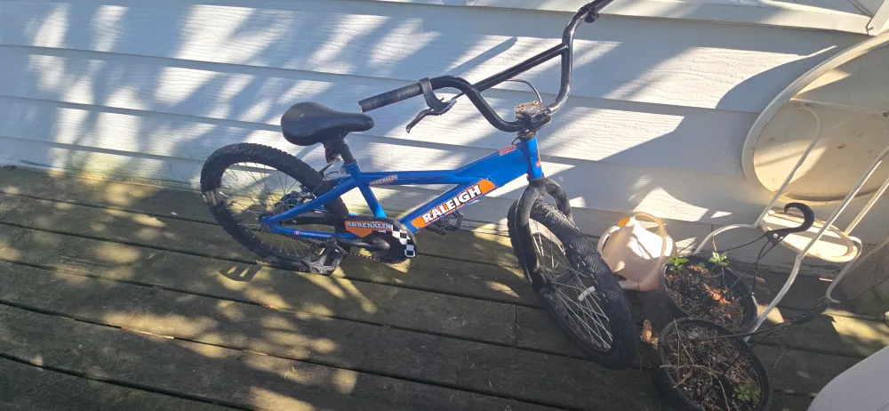 18 inch Raleigh Adrenaline BMX Bike - Blue thumbnail