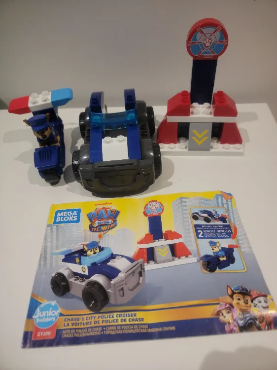 Mega Bloks Paw Patrol Chase's City Police Cruiser thumbnail