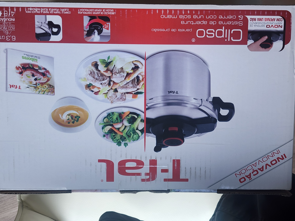 T-fal Clipso 6.3 QT Pressure Cooker - brand new in box - photo 3