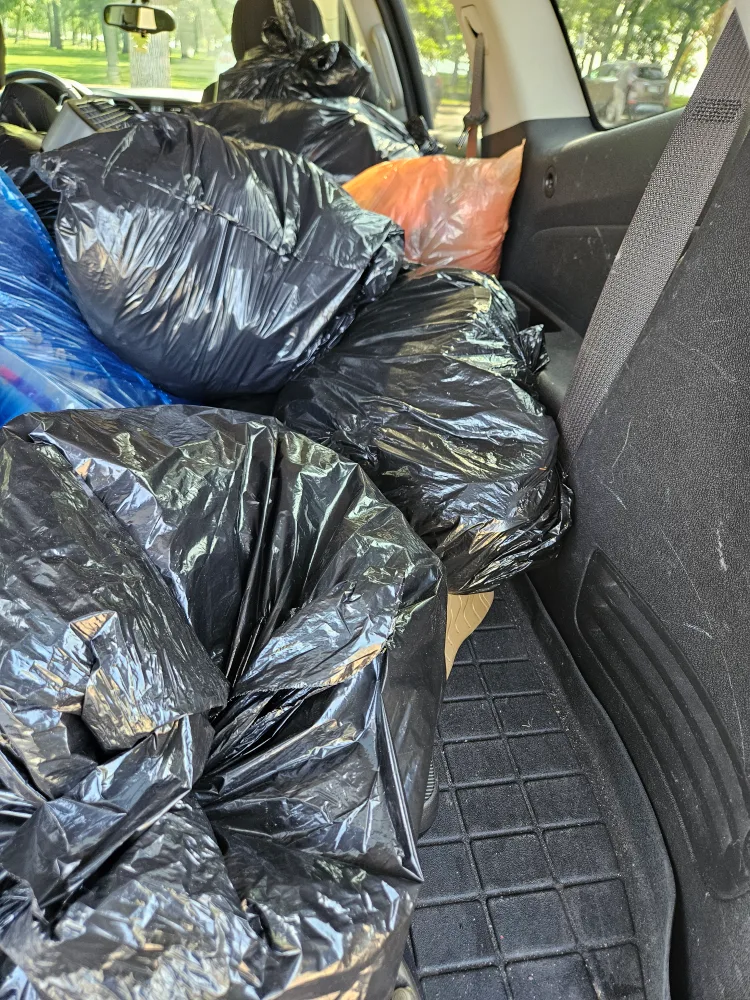 Pleade READ: 6 bags of ladies mixed tops, bottoms, shoes, s, m,l thumbnail