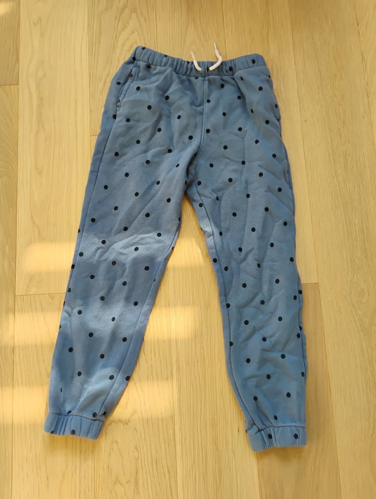 Blue Polka Dot Sweatpants thumbnail