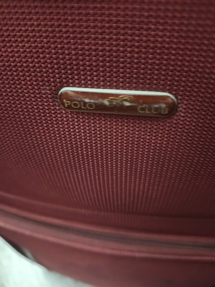 Polo Club Burgundy Suitcase - photo 3
