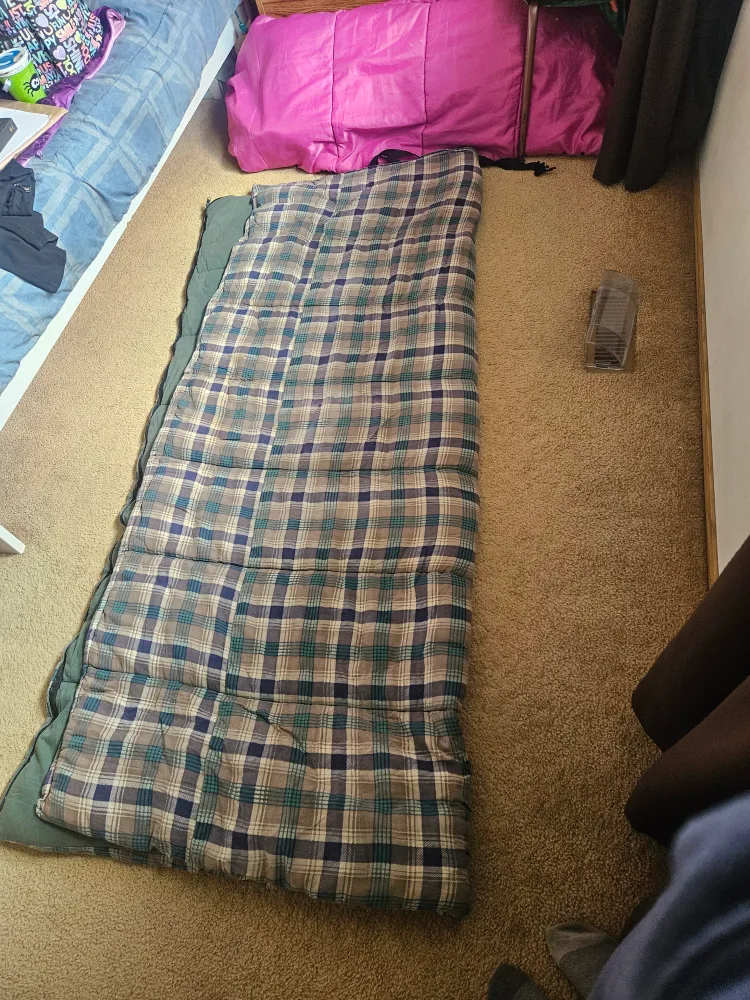 Plaid Sleeping Bag thumbnail