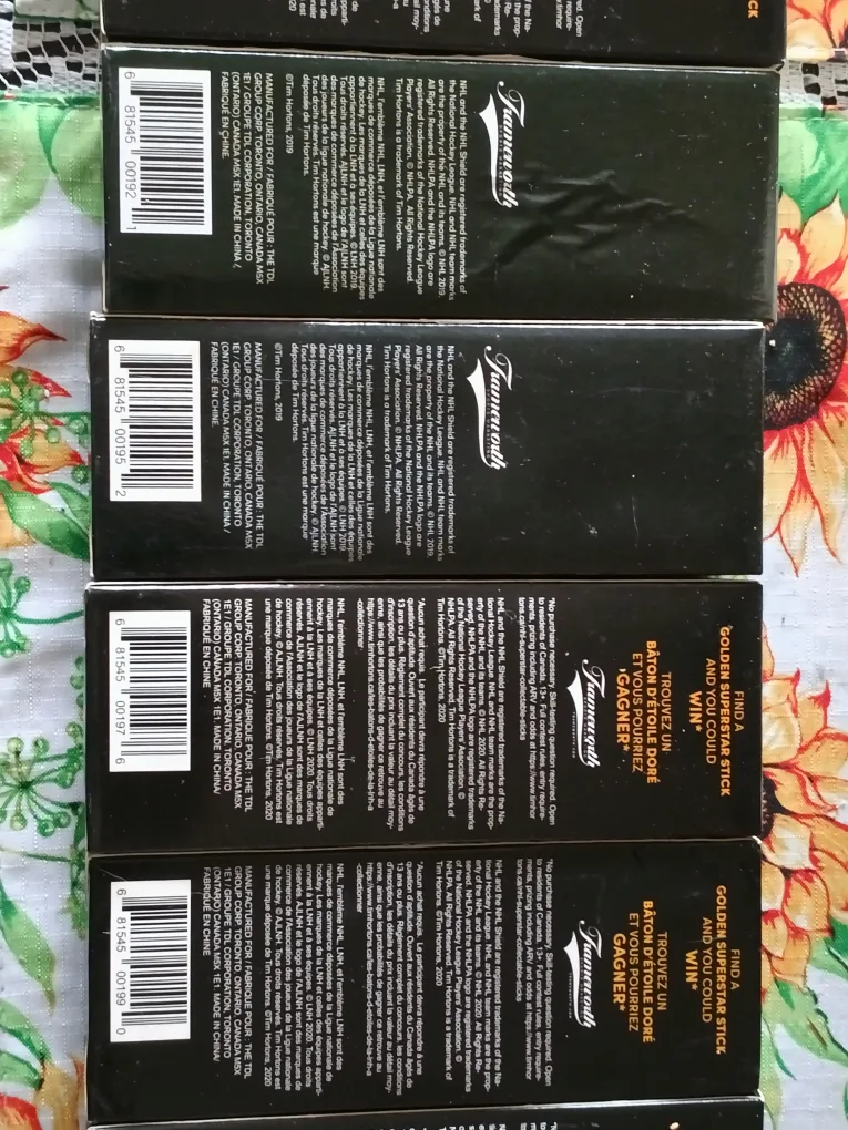 Tim Hortons NHL Collectable Sticks image indicator(8)